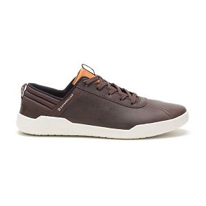 Caterpillar CODE Hex Sneakers Herr Röda Bruna | SE-516749QDG