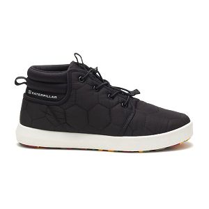 Caterpillar CODE Scout Mid Sneakers Dam Svarta | SE-523741VYS