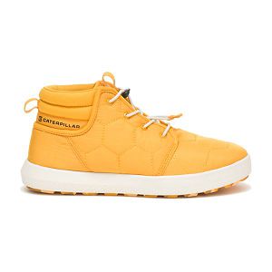 Caterpillar CODE Scout Mid Sneakers Dam Gula | SE-926430WGO