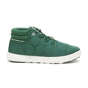 Caterpillar CODE Scout Mid Soft Toe Shoes Herr Gröna Vita | SE-416732TVE