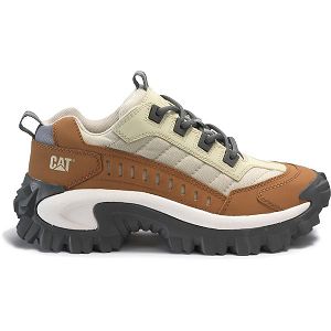 Caterpillar Intruder Sneakers Dam Bruna Beige | SE-406593VLR