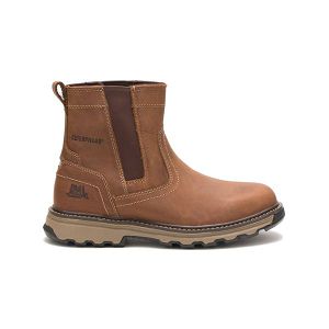 Caterpillar Pelton Soft Toe Boots Herr Bruna | SE-069581QBA