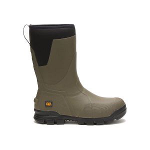 Caterpillar Stormers 11" Pull-Ons Boots Herr Olivgröna Gröna | SE-941035IUN