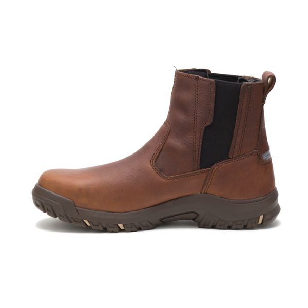 Caterpillar Abbey Steel Pull-Ons Boots Dam Bruna | SE-245701VYM