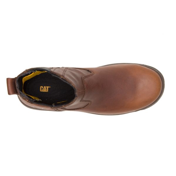 Caterpillar Abbey Steel Pull-Ons Boots Dam Bruna | SE-245701VYM