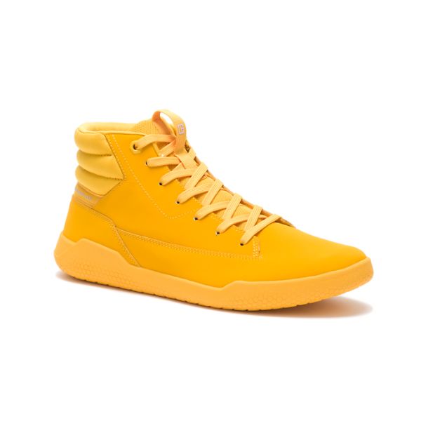 Caterpillar CODE Hex Hi Sneakers Herr Gula | SE-906458KHV