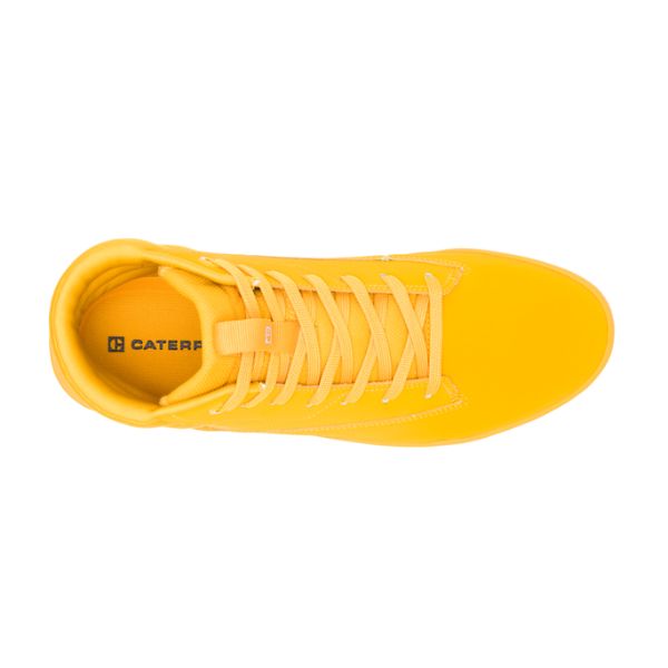 Caterpillar CODE Hex Hi Sneakers Herr Gula | SE-906458KHV