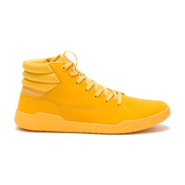 Caterpillar CODE Hex Hi Sneakers Herr Gula | SE-906458KHV