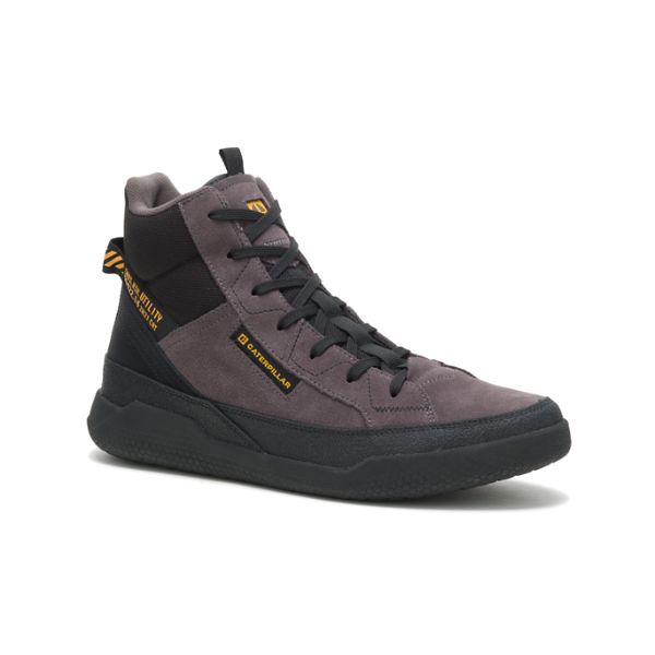 Caterpillar CODE Hex Hi Utility Sneakers Dam Greyblack | SE-175698KTP