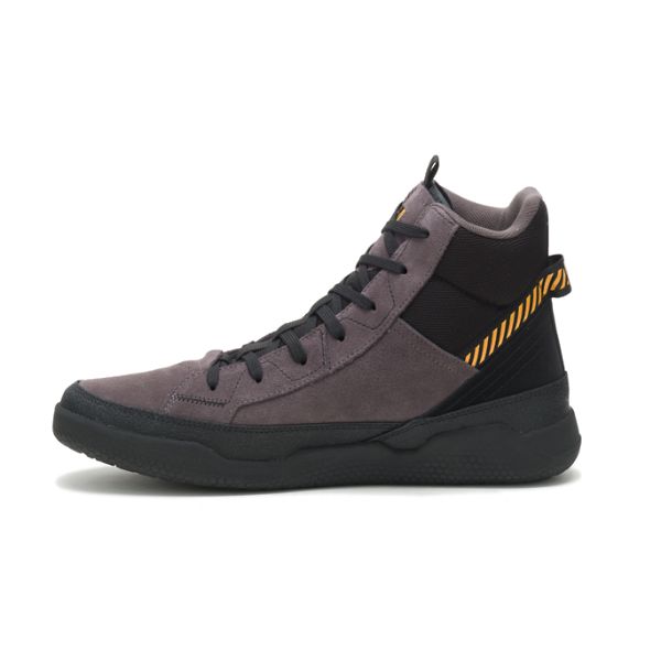 Caterpillar CODE Hex Hi Utility Sneakers Dam Greyblack | SE-175698KTP