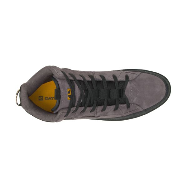 Caterpillar CODE Hex Hi Utility Sneakers Dam Greyblack | SE-175698KTP