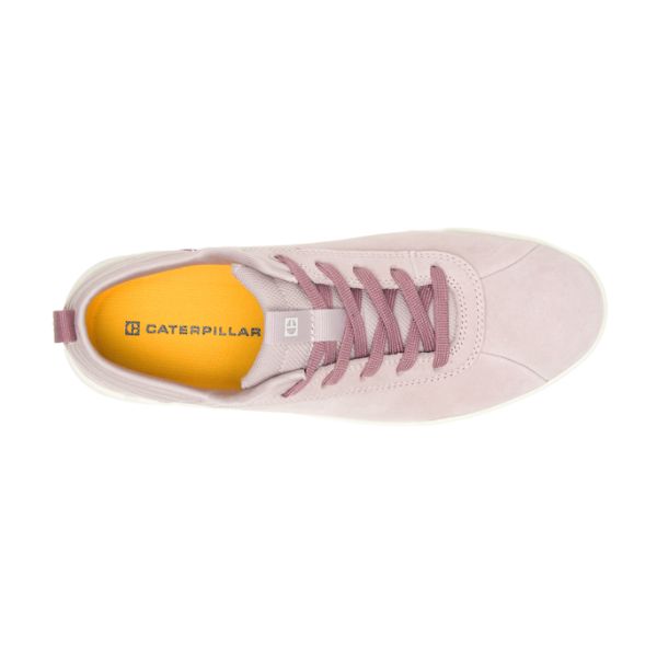 Caterpillar CODE Hex Sneakers Dam Rosa Vita | SE-758630GKO