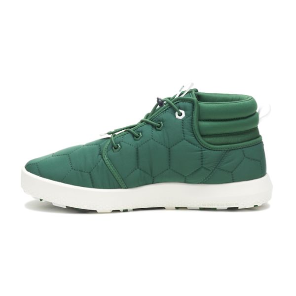 Caterpillar CODE Scout Mid Sneakers Dam Gröna Vita | SE-438925PSN