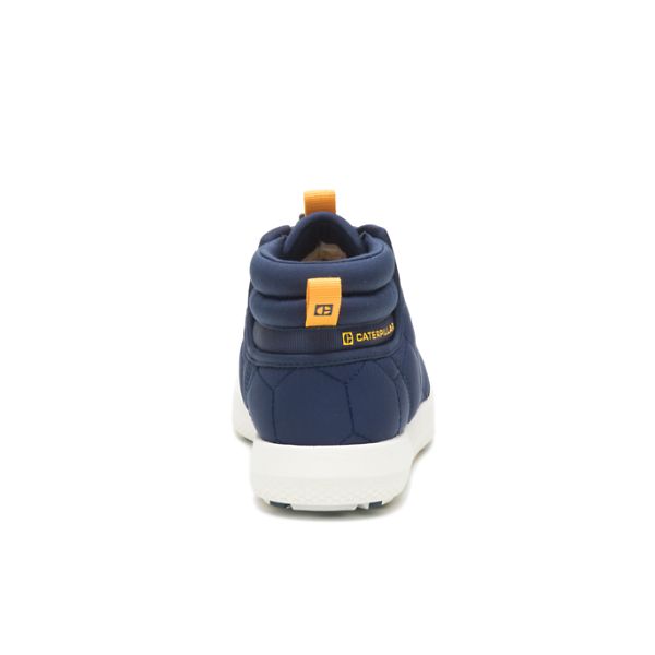 Caterpillar CODE Scout Mid Soft Toe Shoes Herr Blå Vita | SE-956348NEY