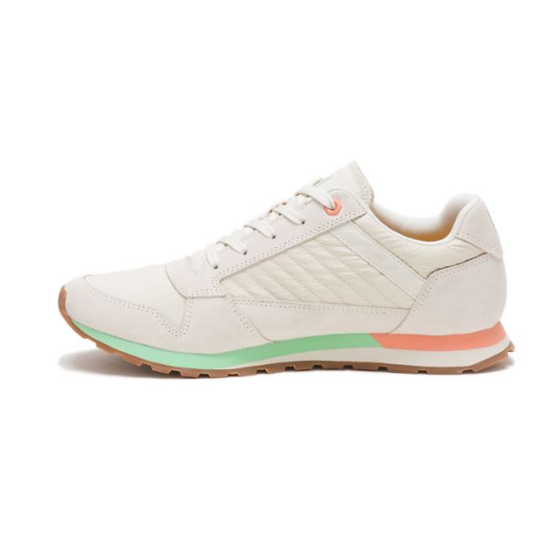 Caterpillar CODE Ventura Sneakers Herr Beige Gröna | SE-493715XBK