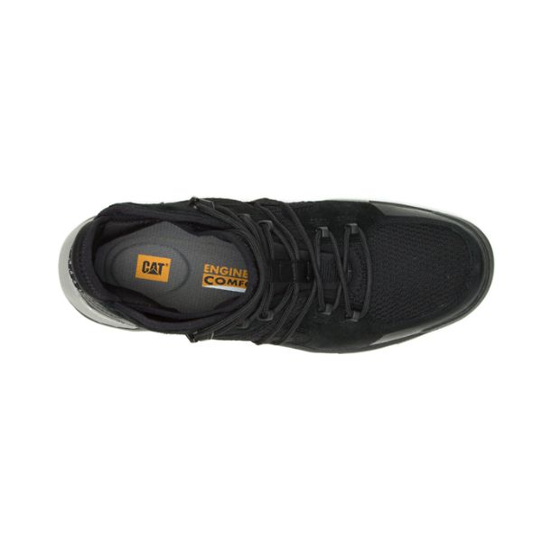 Caterpillar Crail Mid Sneakers Herr Svarta | SE-823594QUY