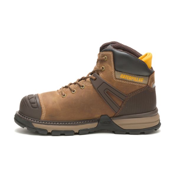 Caterpillar Excavator Superlite Vattentäta Soft Soft Toe Boots Herr Bruna | SE-591638KSF