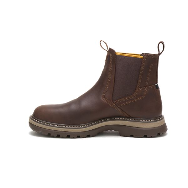 Caterpillar Fairbanks Chelsea Pull-Ons Boots Herr Bruna | SE-952107ITA