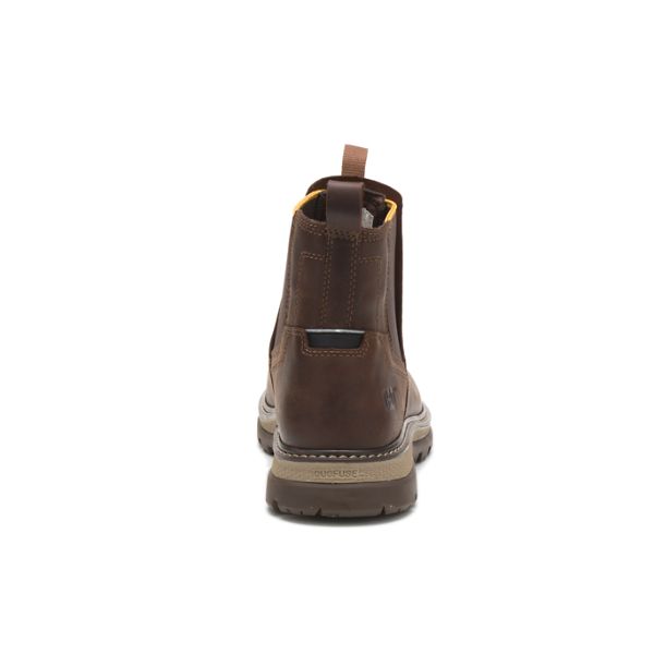 Caterpillar Fairbanks Chelsea Pull-Ons Boots Herr Bruna | SE-952107ITA