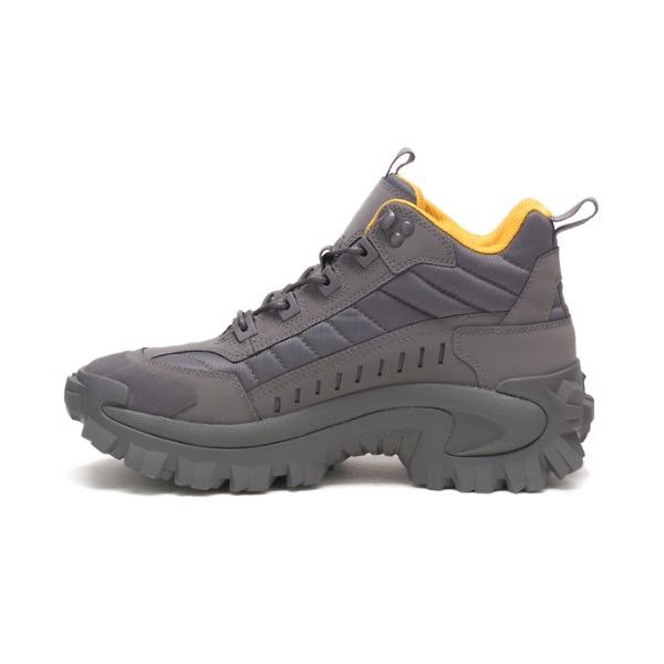 Caterpillar Intruder Mid Sneakers Dam Grå Vita | SE-580236ZEV