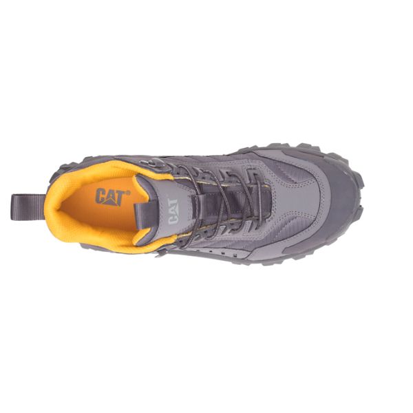 Caterpillar Intruder Mid Sneakers Dam Grå Vita | SE-580236ZEV