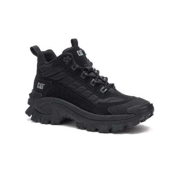 Caterpillar Intruder Mid Sneakers Dam Svarta | SE-471389LMP