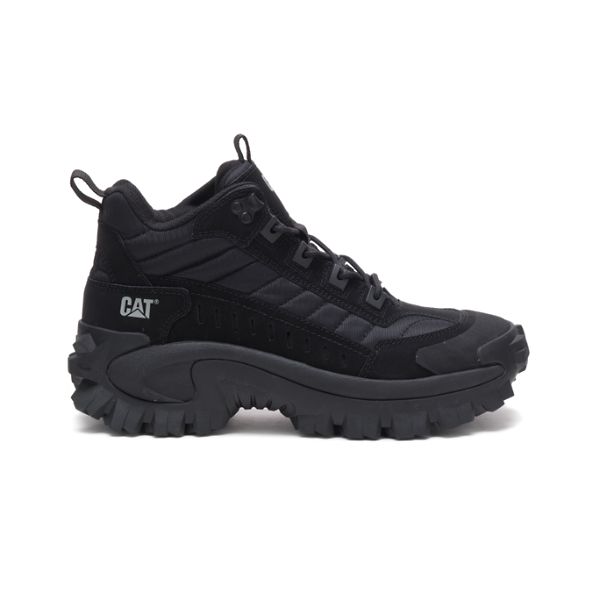 Caterpillar Intruder Mid Sneakers Dam Svarta | SE-471389LMP