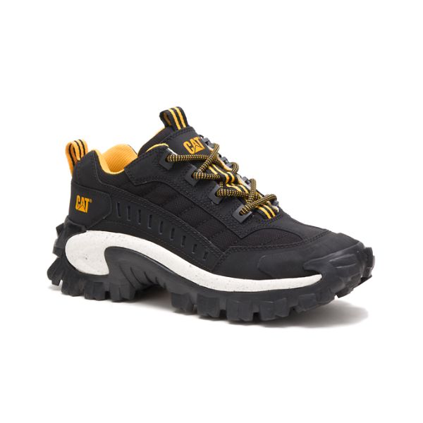 Caterpillar Intruder Sneakers Dam Svarta Vita | SE-056394AMX