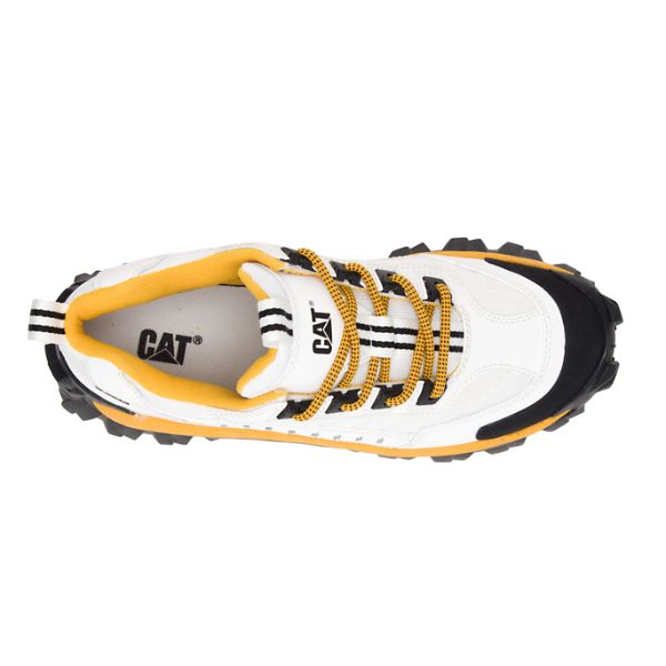 Caterpillar Intruder Sneakers Dam Vita Gula | SE-905248HQY