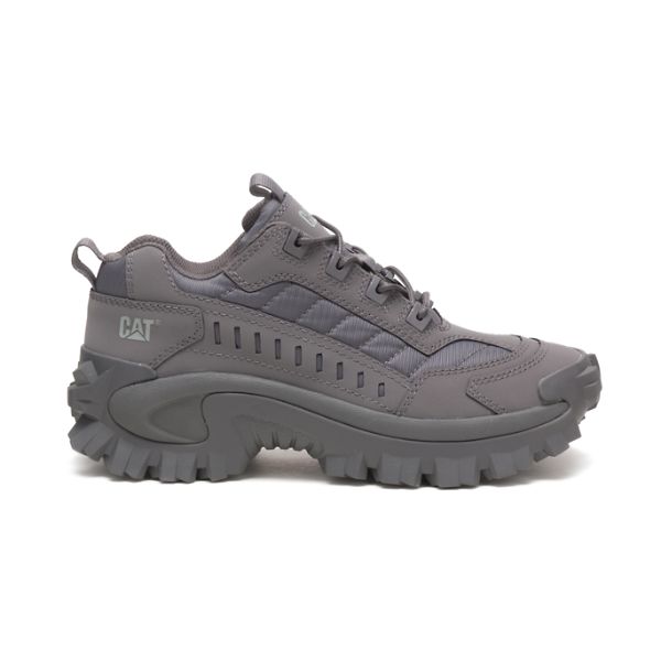 Caterpillar Intruder Soft Toe Shoes Dam Grå Vita | SE-495867NKX