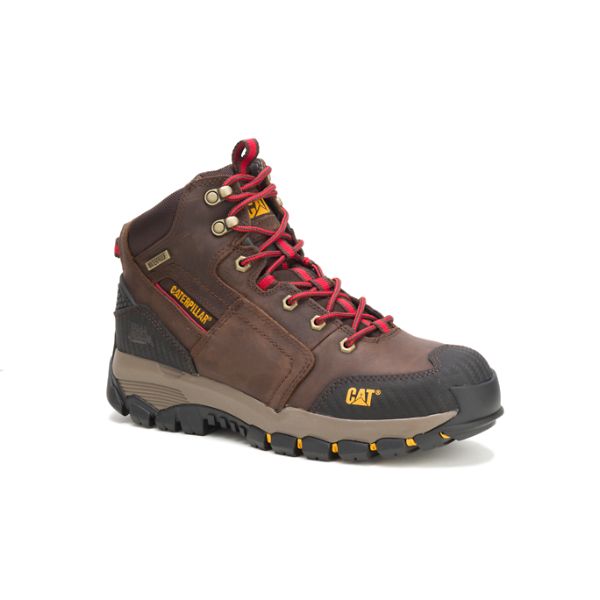 Caterpillar Navigator Vattentäta Soft Toe Boots Herr Bruna | SE-861729ZXS