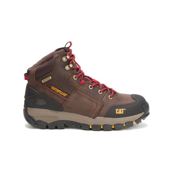 Caterpillar Navigator Vattentäta Soft Toe Boots Herr Bruna | SE-861729ZXS