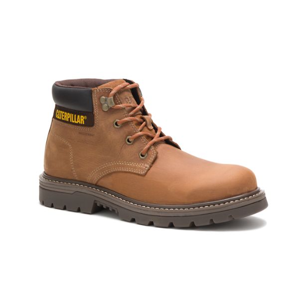 Caterpillar Outbase Vattentäta Soft Toe Boots Herr Bruna | SE-376921YBX