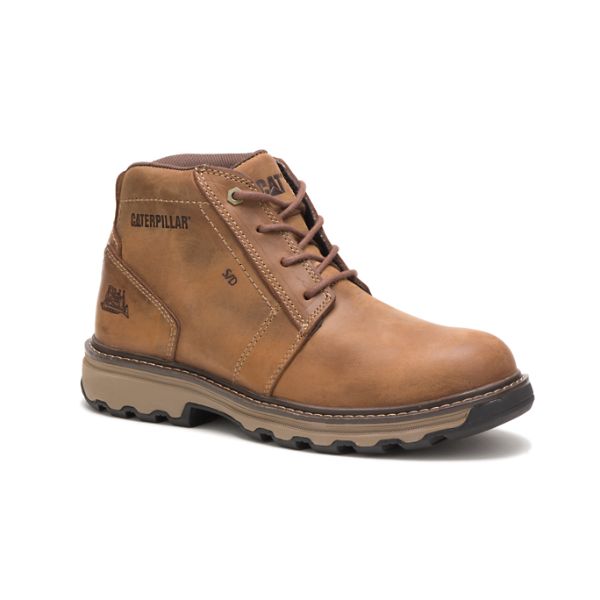 Caterpillar Parker Soft Toe Boots Herr Bruna | SE-172086ZBQ