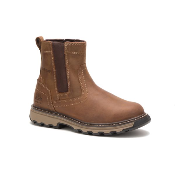 Caterpillar Pelton Steel Pull-Ons Boots Herr Bruna | SE-832064IOA