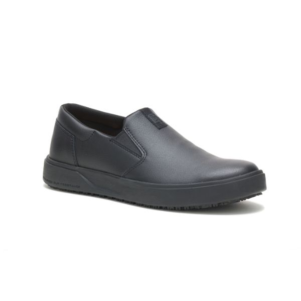 Caterpillar ProRush SR Slip-On Soft Toe Shoes Herr Svarta | SE-029385WQY