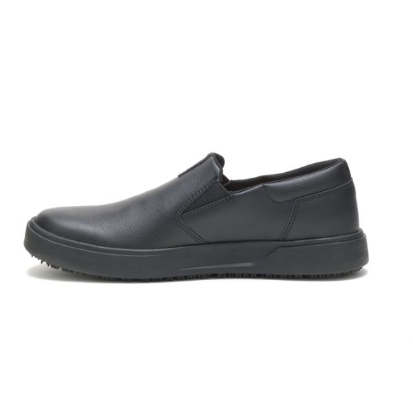 Caterpillar ProRush SR Slip-On Soft Toe Shoes Herr Svarta | SE-029385WQY