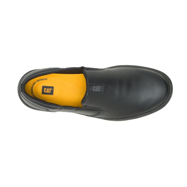 Caterpillar ProRush SR Slip-On Soft Toe Shoes Herr Svarta | SE-029385WQY