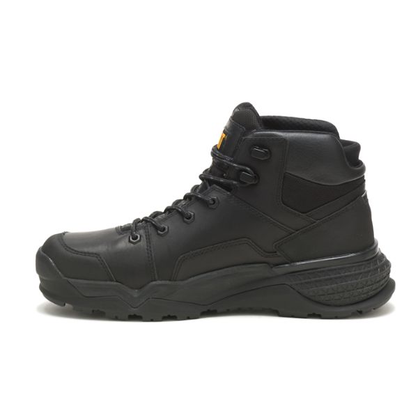 Caterpillar Provoke Mid Vattentäta Soft Toe Boots Herr Svarta | SE-059843JRM