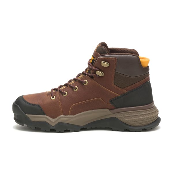 Caterpillar Provoke Mid Vattentäta Soft Toe Boots Herr Bruna | SE-986754EJW