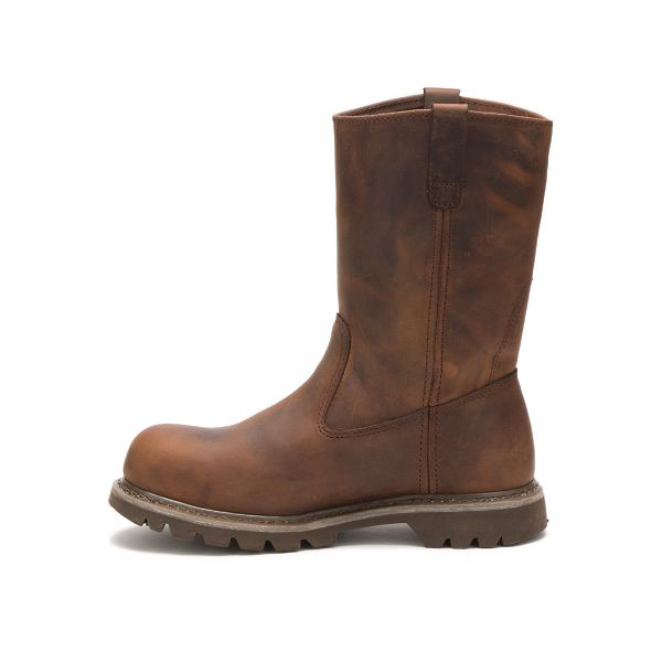 Caterpillar Revolver Steel Pull-Ons Boots Dam Bruna | SE-612347AOL