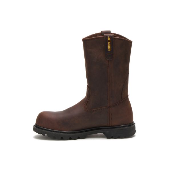 Caterpillar Revolver Steel Pull-Ons Boots Herr Bruna | SE-679830PHM