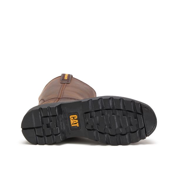 Caterpillar Revolver Steel Pull-Ons Boots Herr Bruna | SE-679830PHM