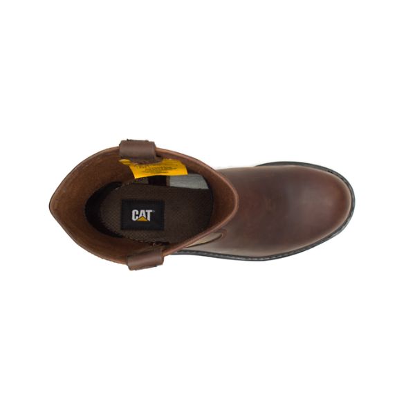 Caterpillar Revolver Steel Pull-Ons Boots Herr Bruna | SE-679830PHM