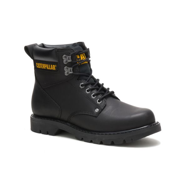 Caterpillar Second Shift Soft Toe Boots Herr Svarta | SE-379845LQG