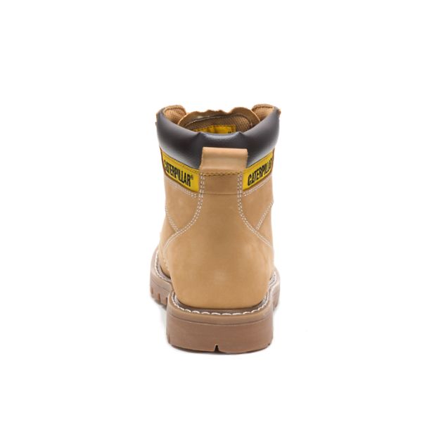 Caterpillar Second Shift Soft Toe Boots Herr Bruna | SE-705312OHL