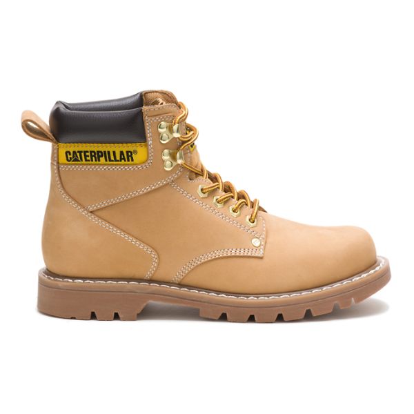 Caterpillar Second Shift Soft Toe Boots Herr Bruna | SE-705312OHL