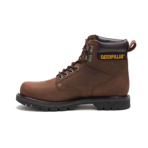 Caterpillar Second Shift Soft Toe Boots Herr Mörkbruna | SE-754091DWJ