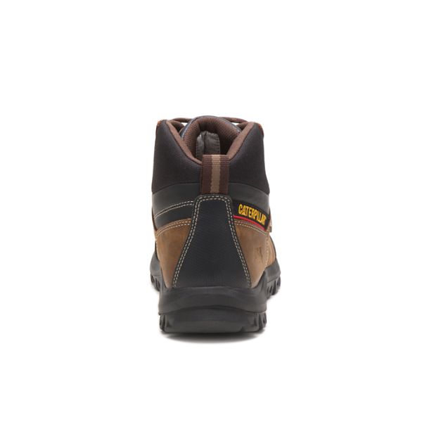 Caterpillar Threshold Vattentäta Soft Toe Boots Herr Bruna | SE-658132REC