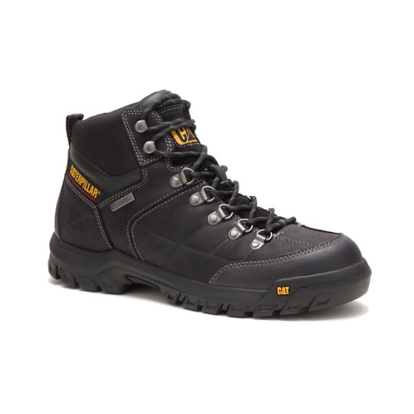 Caterpillar Threshold Vattentäta Soft Toe Boots Herr Svarta | SE-953847KDA